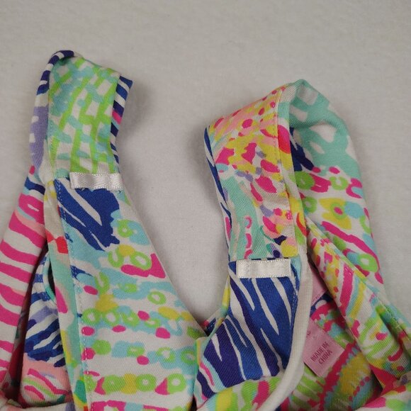 Lilly Pulitzer Sloane Roar of the Seas Coral Maxi Dress Womens XXS - Picture 9 of 12